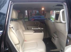 Заказ автомобиля Инфинити QX56 в Екатеринбурге