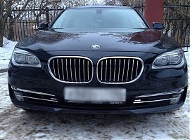 Аренда BMW 750 в Екатеринбурге