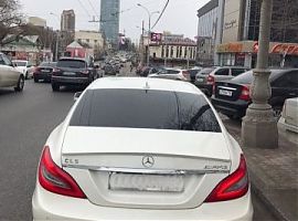 Аренда белого Мерседес CLS AMG в Екатеринбурге