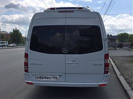 Заказ представительского микроавтобуса Мерседес Спринтер Екатеринбург